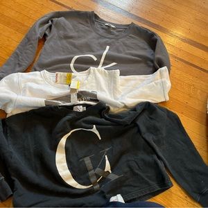 Calvin Klein sweatshirts medium bundle